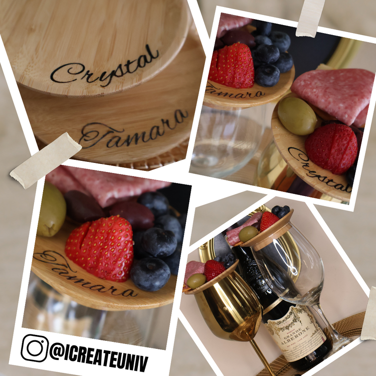 Custom Wine Charcuterie Topper