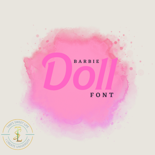 Doll Font - OTF & SVG