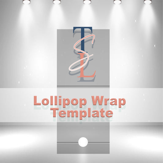 Lollipop Wrap Template - You Create